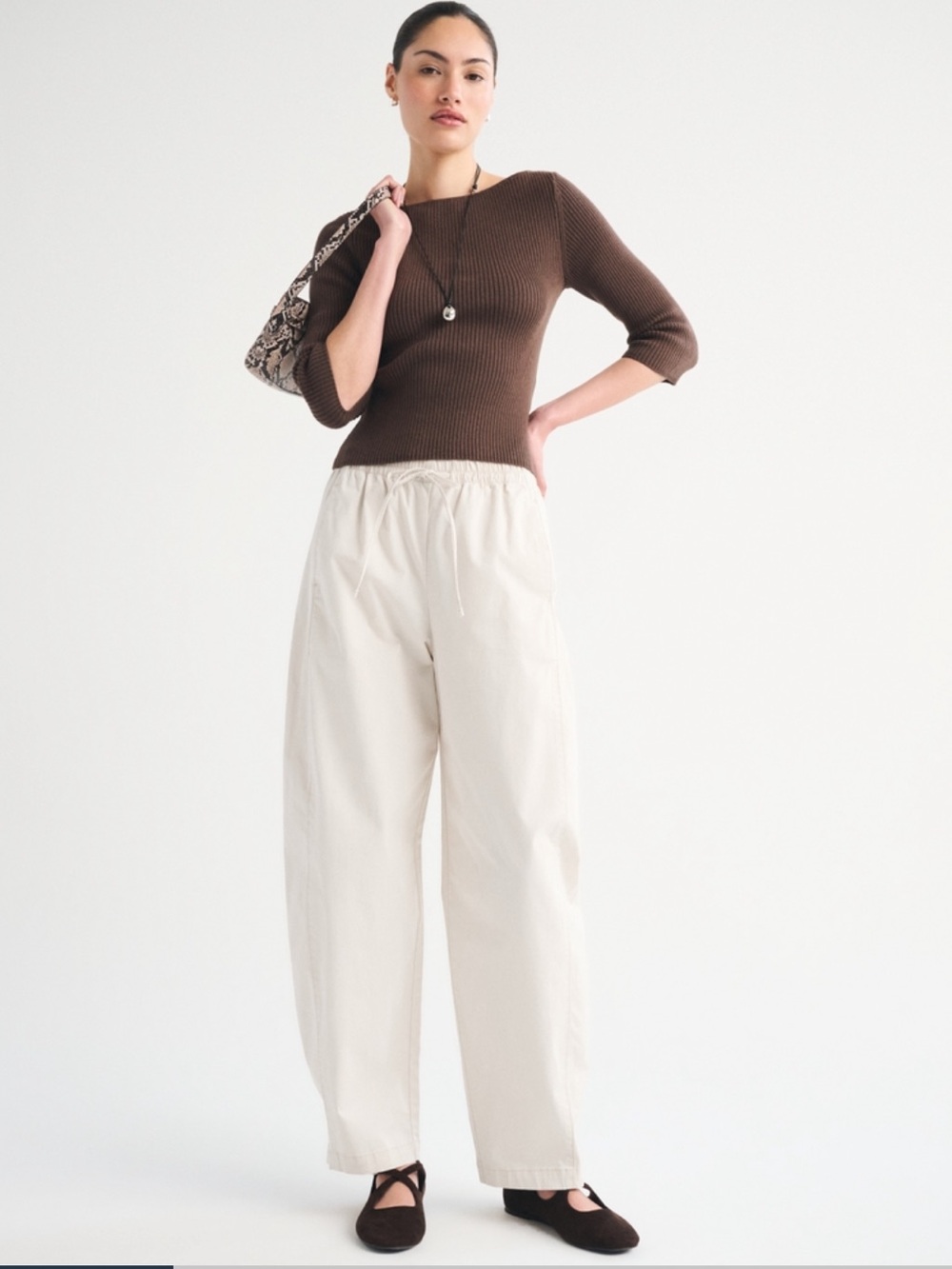 Abercrombie Barrel Pull On Pants